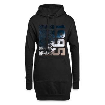 ÉDITION LIMITÉE 31 ANS 31 ANS 1995 - Sweat-shirt à capuche long Femme - noir - Devant