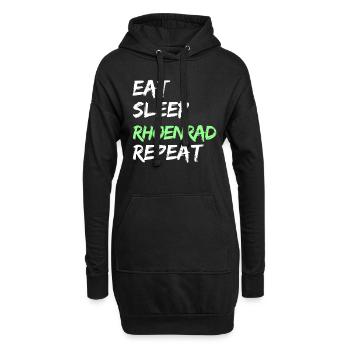 Rhönrad I Athlète I Équipe I Gift I Club - Sweat-shirt à capuche long Femme - noir - Devant