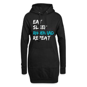 Rhönrad I Athlète I Équipe I Gift I Club - Sweat-shirt à capuche long Femme - noir - Devant