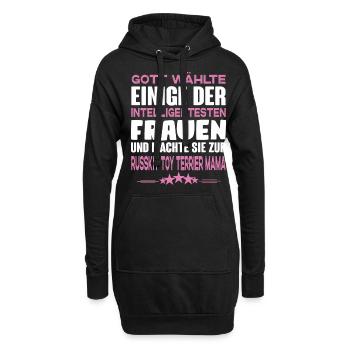 Russkiy Toy Terrier - Russkiy Toy Terrier - Hoodie-Kleid - Schwarz - Vorne