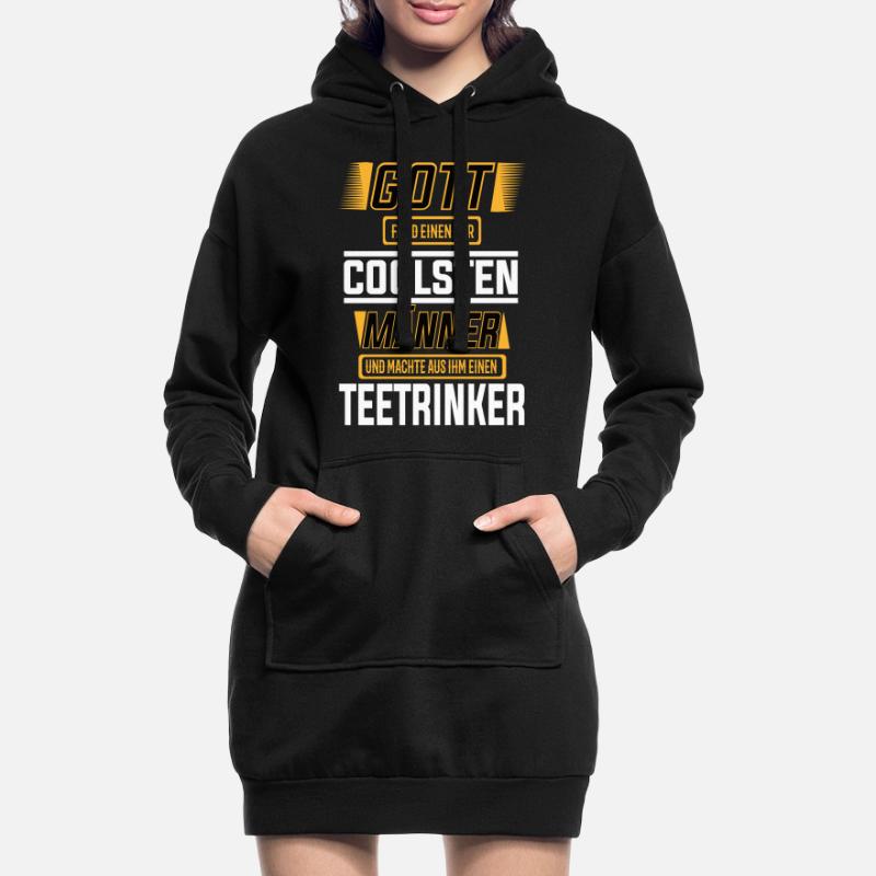 Teetrinker, einer der coolsten Männer der Welt Hoodie-Kleid