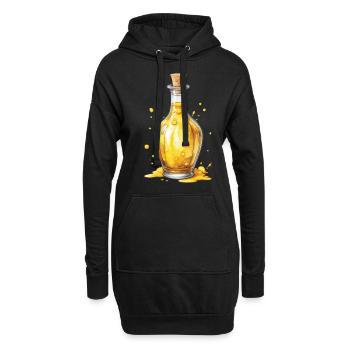 Zaubertrank Ästhetisches Gaming & Ikonisches Gamer - Hoodie-Kleid - Schwarz - Vorne