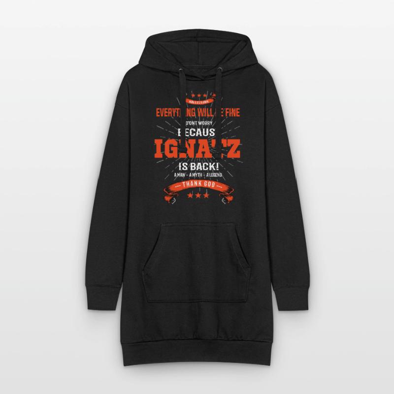 Everything will be fine Ignatz Is back Hoodie-Kleid