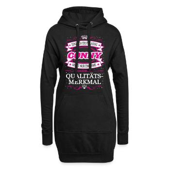 Caractéristique de qualité Conny tout simplement tenue de première classe - Sweat-shirt à capuche long Femme - noir - Devant