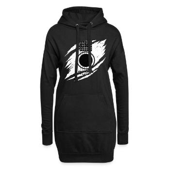 Guitar Guitars Gift - Hoodie Dress - black - Front