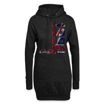 ÉDITION LIMITÉE ANGLETERRE 34E ANNIVERSAIRE 1992 UK - Sweat-shirt à capuche long Femme - noir - Devant