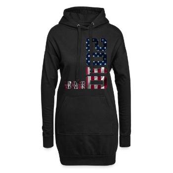 ÉDITION LIMITÉE 2010 USA 16E ANNIVERSAIRE - Sweat-shirt à capuche long Femme - noir - Devant