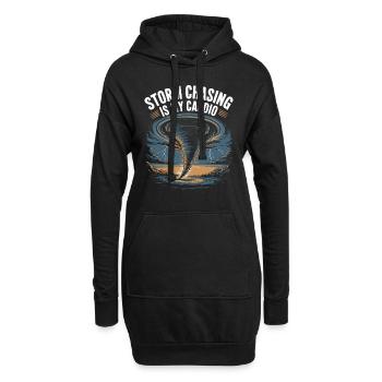 Costume de chasseur de tempête Chasseur de tempête - Sweat-shirt à capuche long Femme - noir - Devant