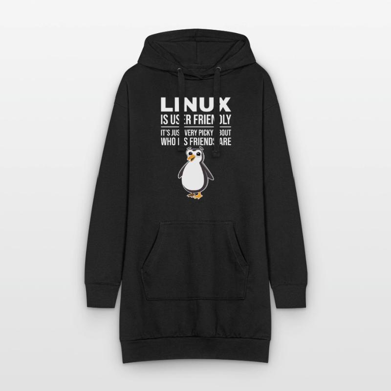 Linux Cloud Computing Engineer Hoodie-Kleid