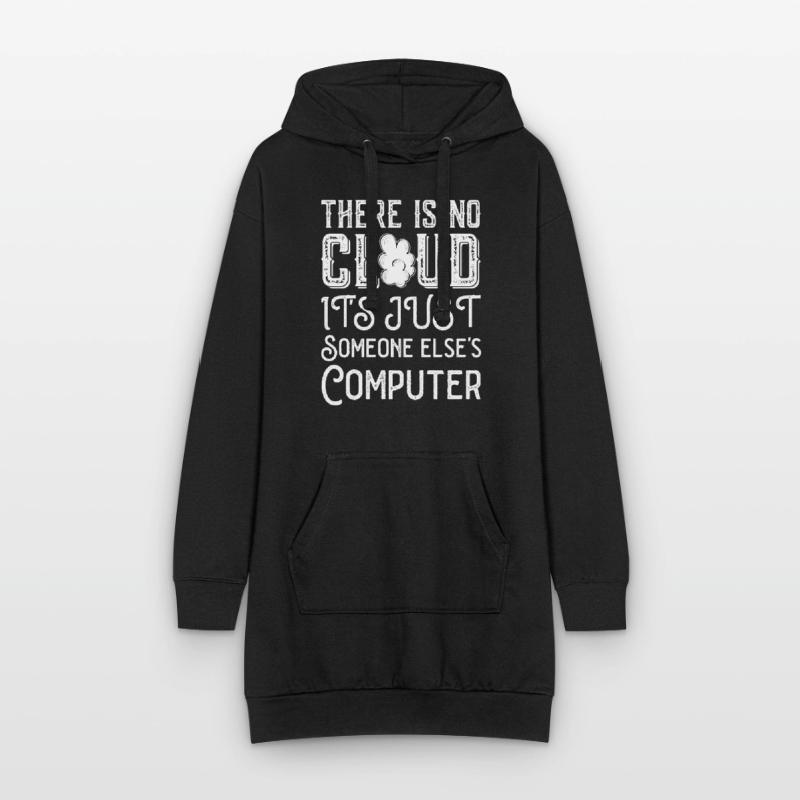 Cloud Computing Informatik Programmierung Dev Hoodie-Kleid