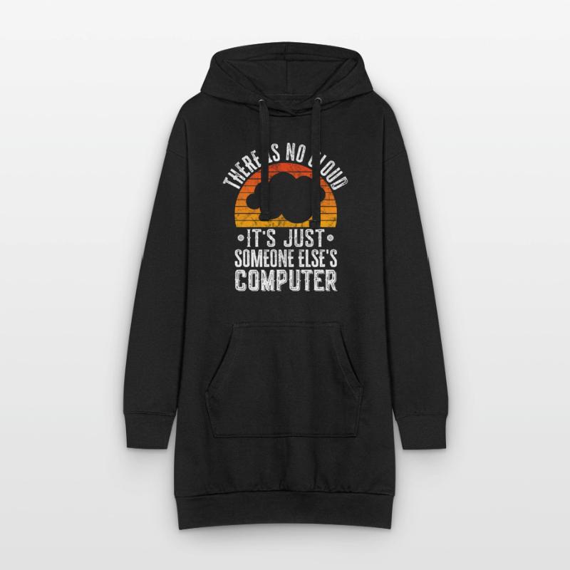 Cloud Computing Informatik Programmierung Dev Hoodie-Kleid