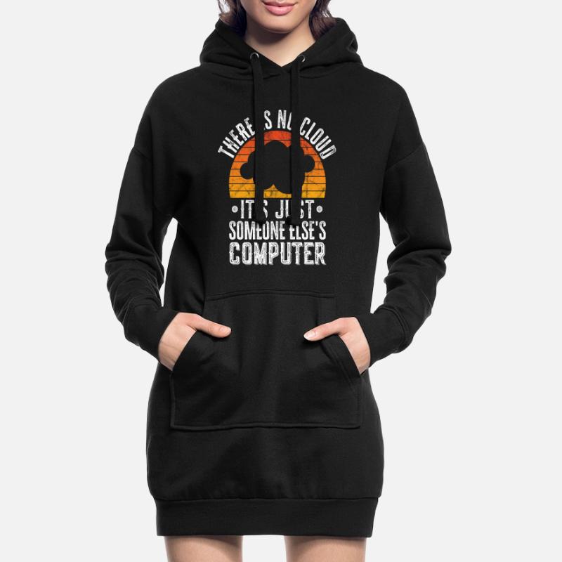 Cloud Computing Informatik Programmierung Dev Hoodie-Kleid