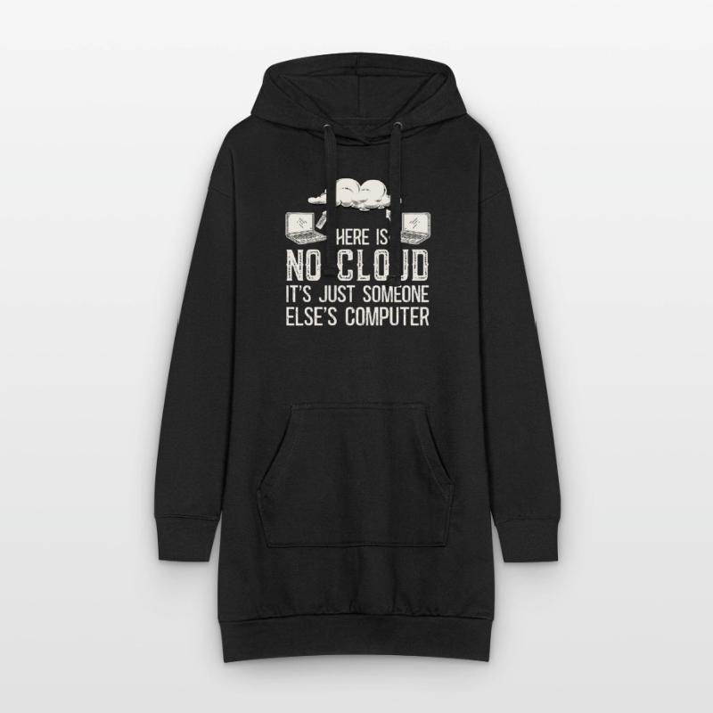 Cloud Computing Informatik Programmierung Dev Hoodie-Kleid