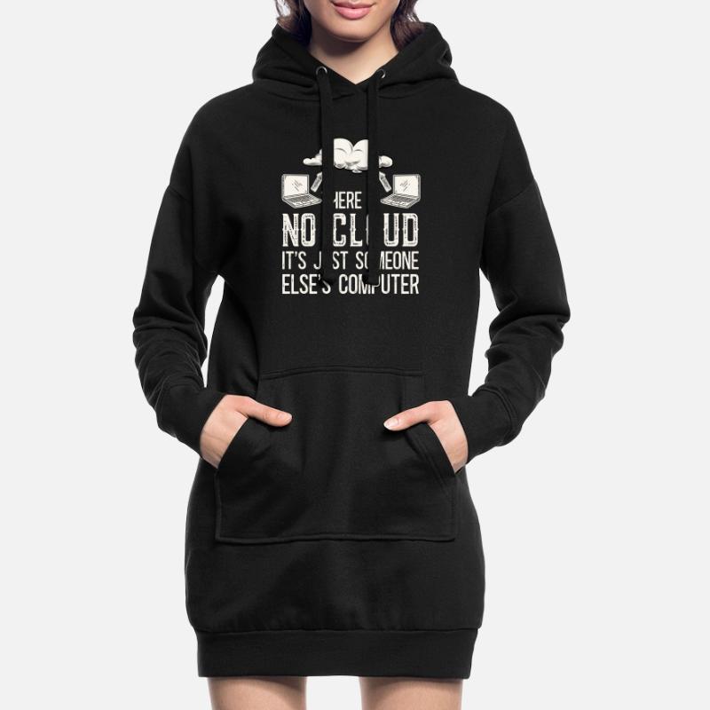 Cloud Computing Informatik Programmierung Dev Hoodie-Kleid