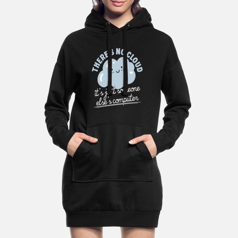 Cloud Computing Informatik Programmierung Dev Hoodie-Kleid