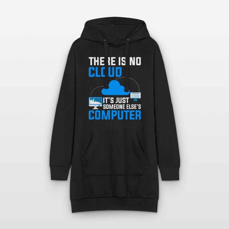 Cloud Computing Informatik Programmierung Dev Hoodie-Kleid