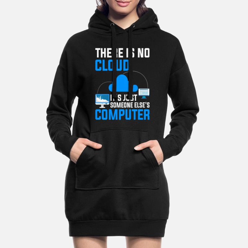 Cloud Computing Informatik Programmierung Dev Hoodie-Kleid