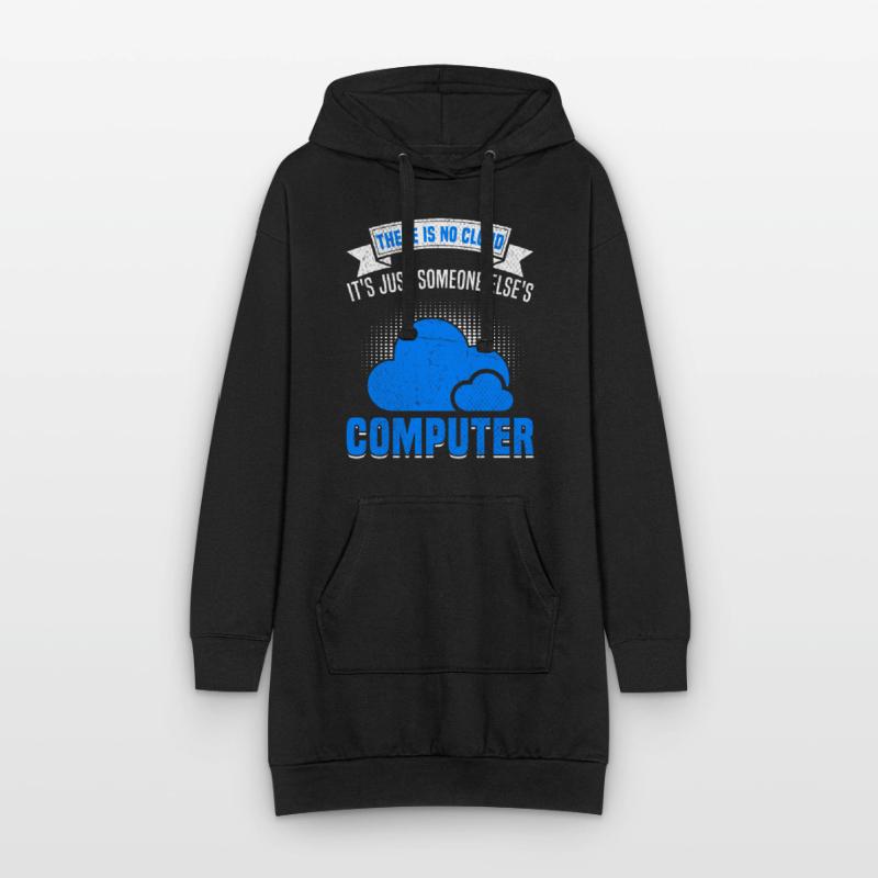 Cloud Computing Informatik Programmierung Dev Hoodie-Kleid