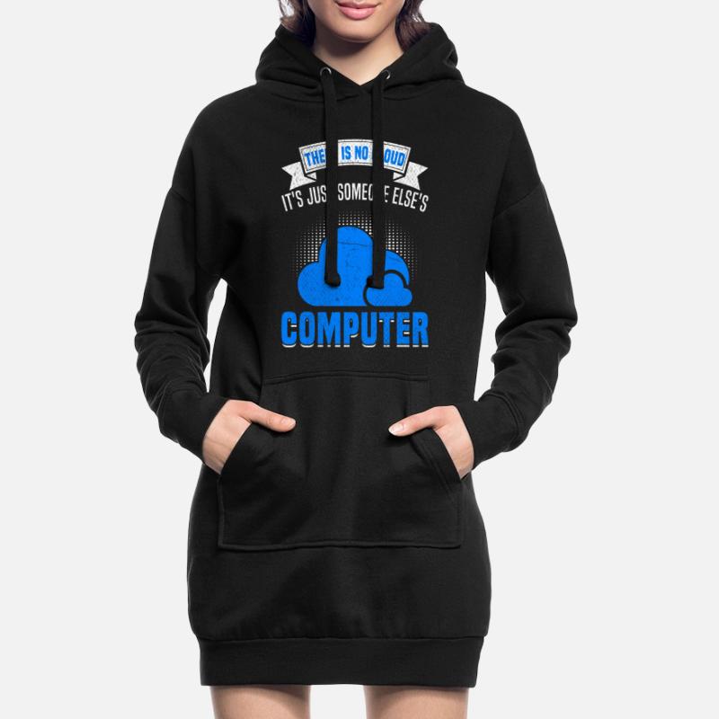 Cloud Computing Informatik Programmierung Dev Hoodie-Kleid