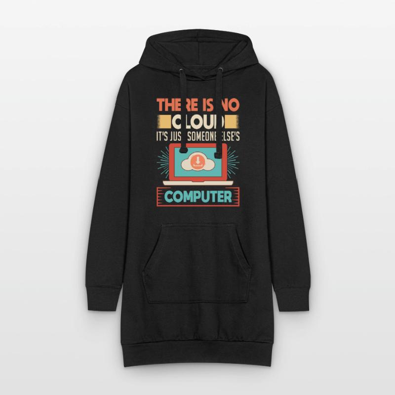 Cloud Computing Informatik Programmierung Dev Hoodie-Kleid