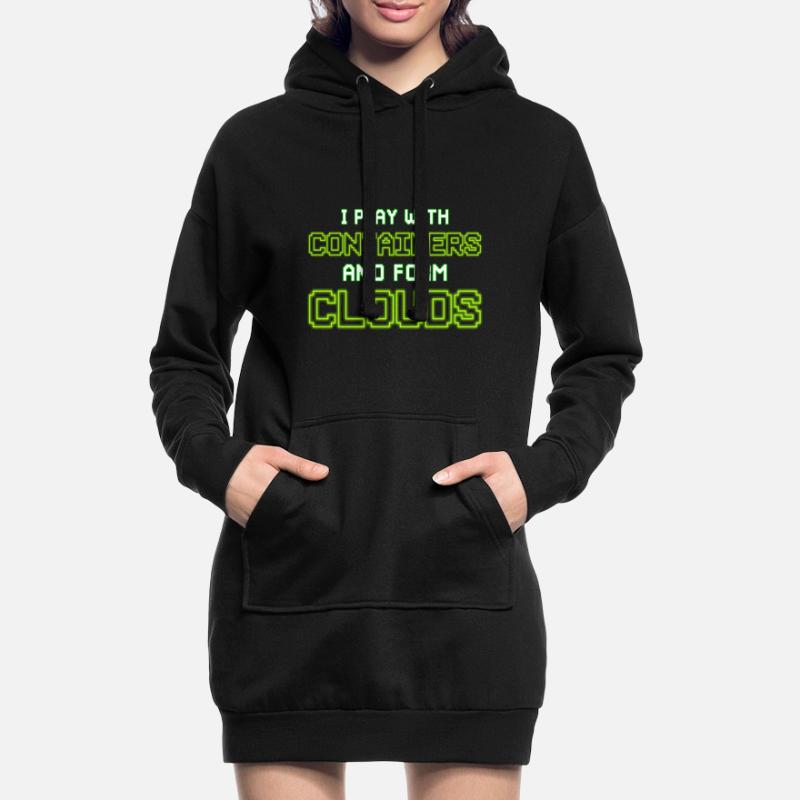 Cloud Computing Informatik Programmierung Dev Hoodie-Kleid