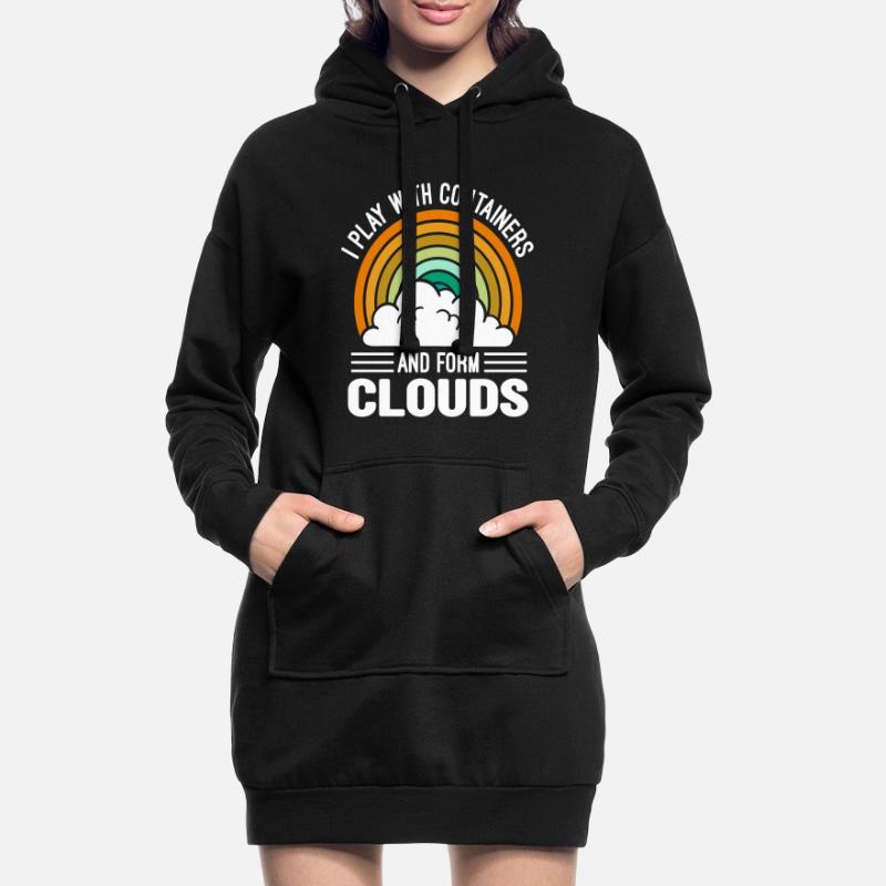 Cloud Computing Informatik Programmierung Dev Hoodie-Kleid