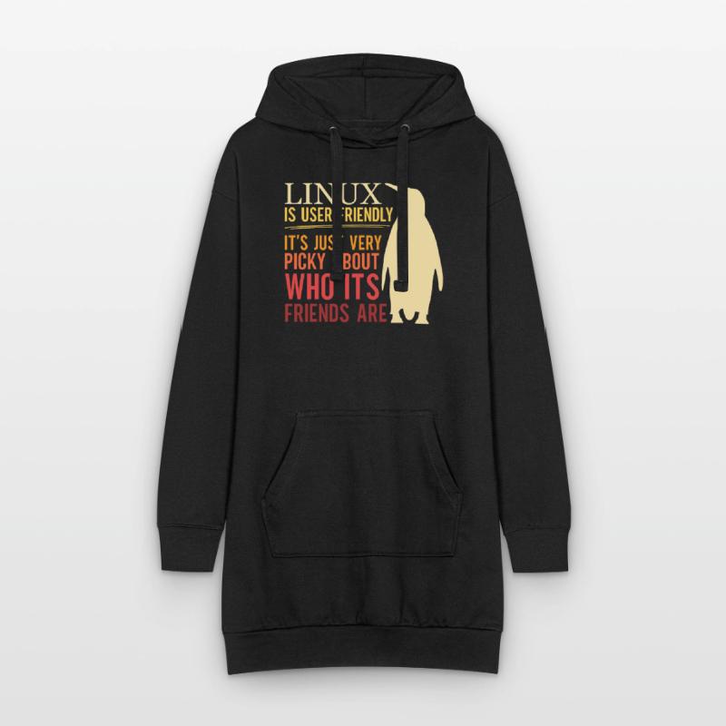 Linux Is User Friendly - Cloud Computing Engineer Hoodie-Kleid