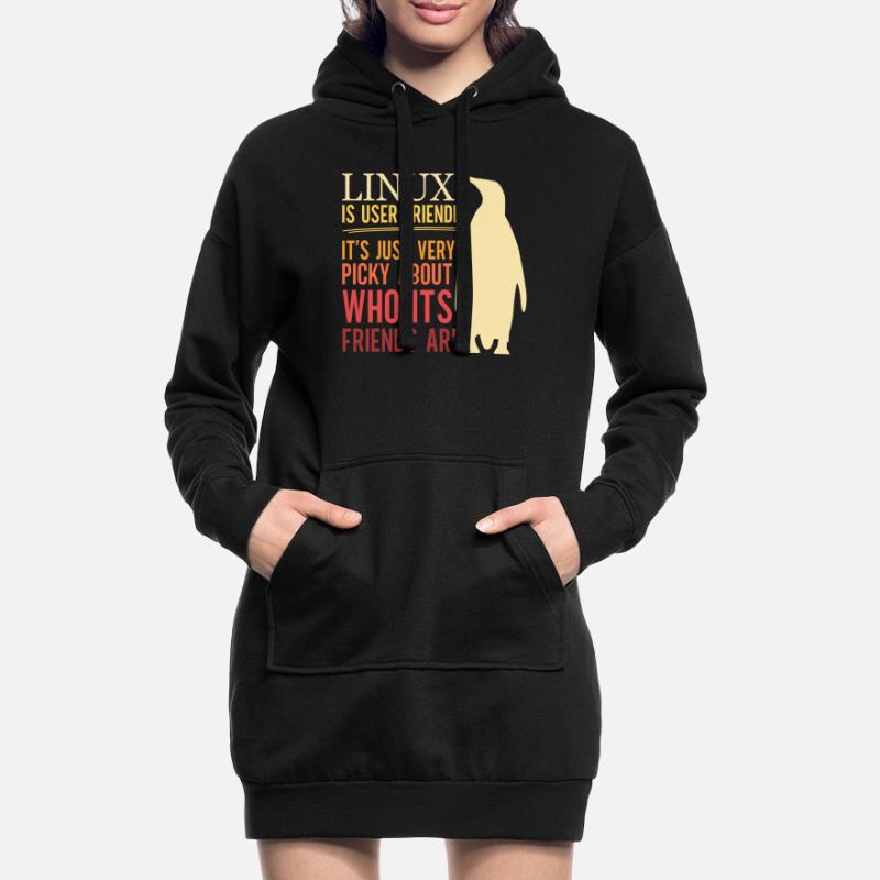 Linux Is User Friendly - Cloud Computing Engineer Hoodie-Kleid