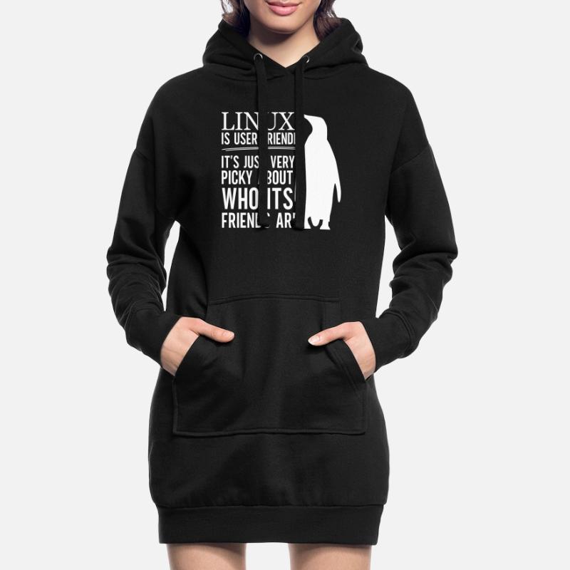 Linux Is User Friendly - Cloud Computing Engineer Hoodie-Kleid