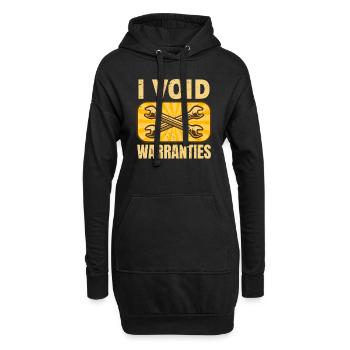 I Void Warranties Kfz Mechaniker LKW Mechatroniker - Hoodie-Kleid - Schwarz - Vorne