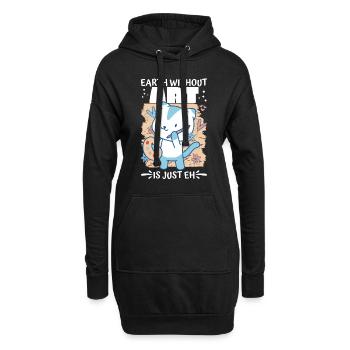 Kunstlehrer Lustiger Spruch Kunstkurs Kunstklasse - Hoodie-Kleid - Schwarz - Vorne