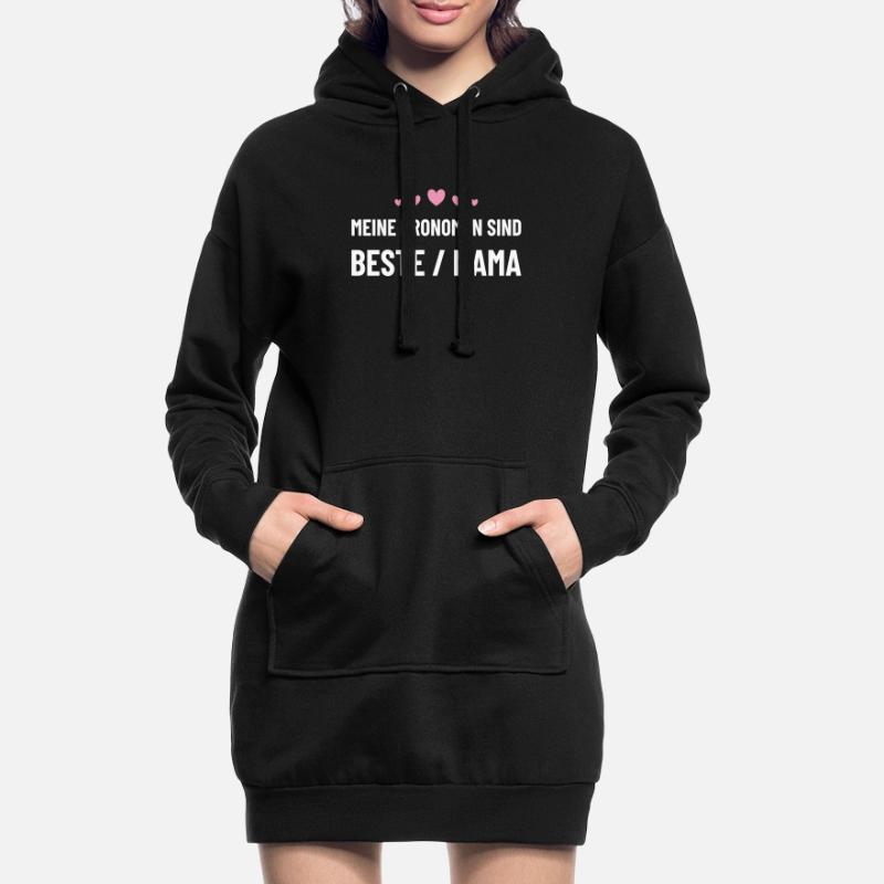 Beste Mutter, Mutter, Muttertag, Mama Geschenkidee Hoodie-Kleid
