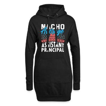 Directeur adjoint Directeur adjoint Mexique - Sweat-shirt à capuche long Femme - noir - Devant