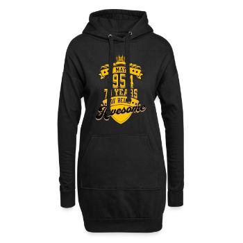 May 1954 70 Years Of Being Awesome, 70. Geburtstag - Hoodie-Kleid - Schwarz - Vorne