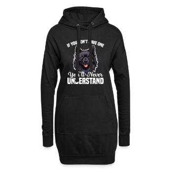 Si vous n’en avez pas, vous ne comprendrez jamais - Sweat-shirt à capuche long Femme - noir - Devant
