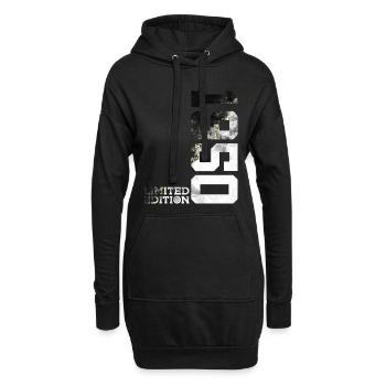 76E ANNIVERSAIRE ÉDITION LIMITÉE 1950 - Sweat-shirt à capuche long Femme - noir - Devant