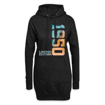 76E ANNIVERSAIRE ÉDITION LIMITÉE 1950 - Sweat-shirt à capuche long Femme - noir - Devant