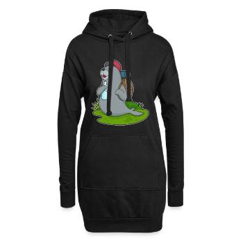Randonnée à dos Seal Hiker - Sweat-shirt à capuche long Femme - noir - Devant