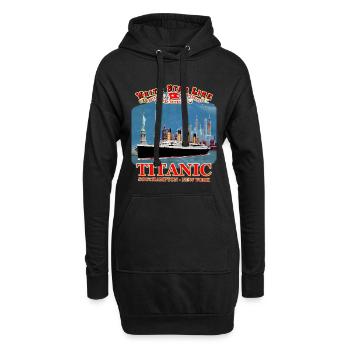 TITANIC Kreation Louis RUNEMBERG © Adagp - Hoodie-Kleid - Schwarz - Vorne