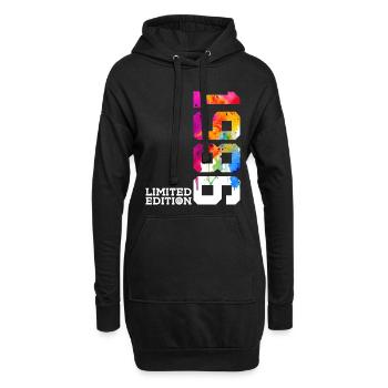 40E ANNIVERSAIRE ÉDITION LIMITÉE 1986 - Sweat-shirt à capuche long Femme - noir - Devant