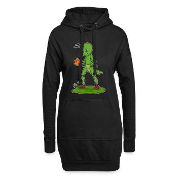 Caterpillar basketteur basketteur basket-ball - Sweat-shirt à capuche long Femme - noir - Devant
