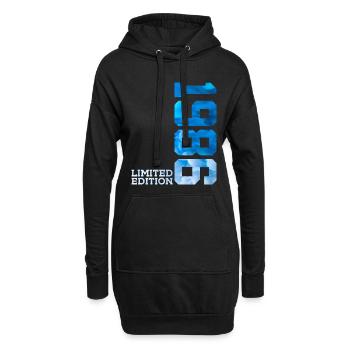 40E ANNIVERSAIRE ÉDITION LIMITÉE 1986 - Sweat-shirt à capuche long Femme - noir - Devant
