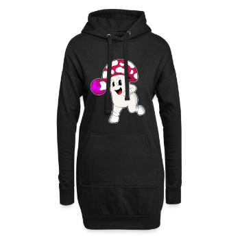 Pilz Handballeur Handball Handball - Sweat-shirt à capuche long Femme - noir - Devant