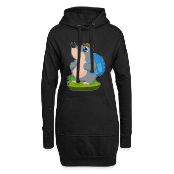 Randonnée à dos Mole Wanderer - Sweat-shirt à capuche long Femme - noir - Devant