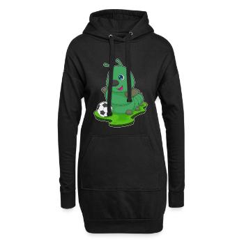 Caterpillar Joueur de football Football - Sweat-shirt à capuche long Femme - noir - Devant
