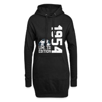 70e Anniversaire 1954 Édition Limitée Football - Sweat-shirt à capuche long Femme - noir - Devant