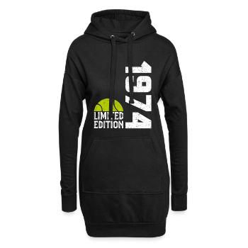 50. Jubiläum 1974 Limited Edition Tennis - Hoodie-Kleid - Schwarz - Vorne