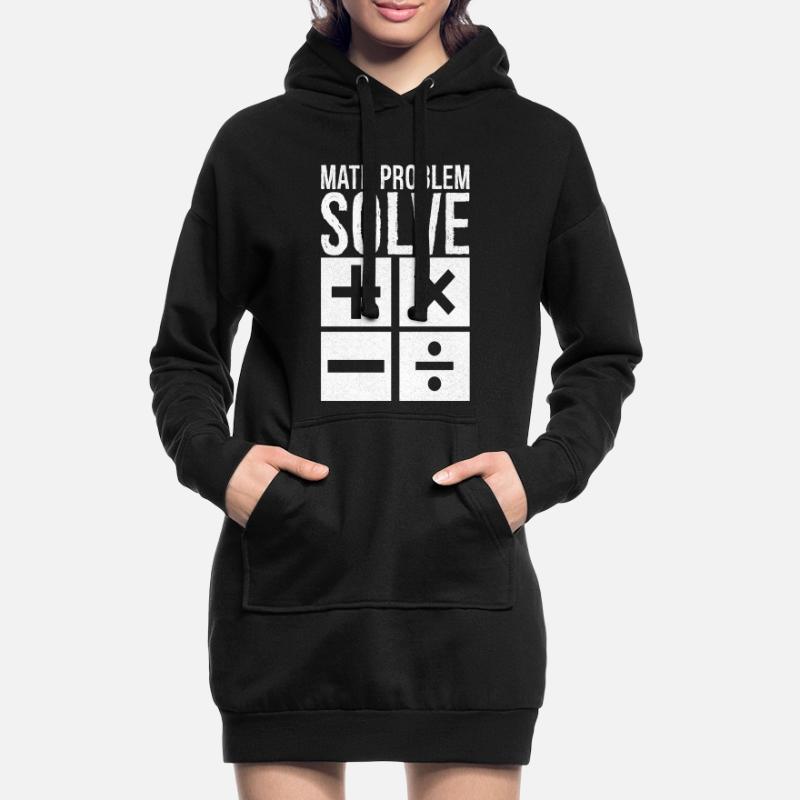 math problem solve Hoodie-Kleid