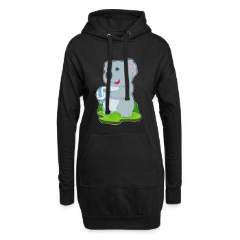 Koala Volleyball Player Volleyball - Hoodie Dress - black - Front