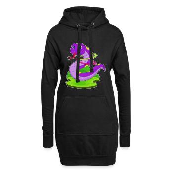 Gymnastique d’entraînement Snake Fitness Hoop - Sweat-shirt à capuche long Femme - noir - Devant